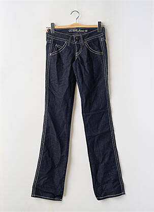 Blugi cu croială slim buzunare albastru GUESS JEANS femeie