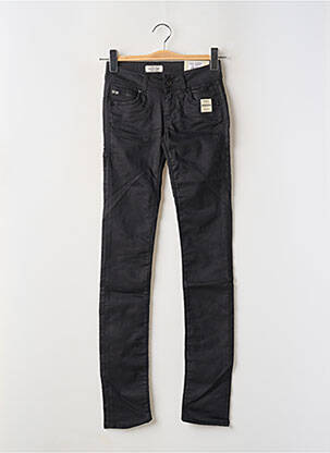 Pantalon slim conic negru PEPE JEANS femeie