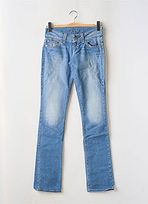 Blugi cu croială slim albastru GUESS femeie