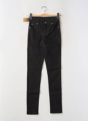Blugi cu croială slim buzunare negru CHEAP MONDAY femeie