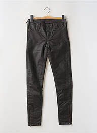 Pantalon slim buzunare negru TEDDY SMITH femme