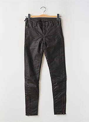 Pantalon slim negru TEDDY SMITH femeie