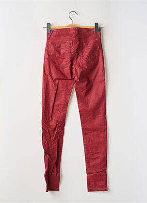 Pantalon slim buzunare roșu TEDDY SMITH femeie