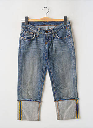 Pantalon trei sferturi buzunare albastru MELTIN'POT femeie
