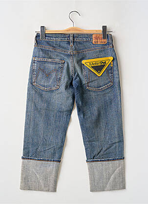 Pantalon trei sferturi buzunare albastru MELTIN'POT femeie