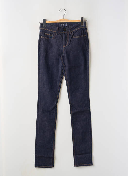 Blugi cu croială slim albastru GUESS femeie