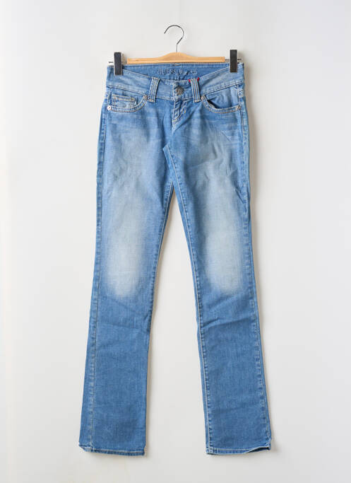 Blugi cu croială slim albastru GUESS femeie