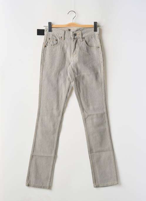 Blugi cu croială slim gri CHEAP MONDAY femeie