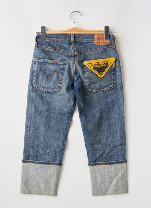 Pantalon trei sferturi albastru MELTIN'POT femeie