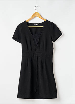 Rochie scurtă mâneci scurte mâneci scurte negru CLO&SE femeie