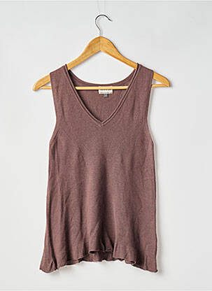 Pulover maro HECTOR ET LOLA femeie