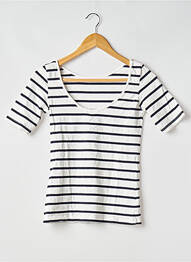 Tricou elasticitate mâneci scurte negru SANS MARQUE femeie