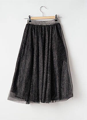 Fustă midi negru ZARA femeie