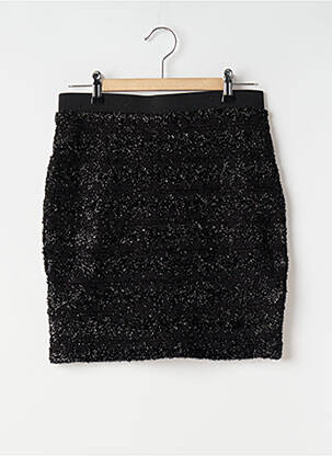 Fustă scurtă croială dreaptă negru DIVIDED H&M femeie