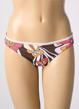 Chiloți de baie maro BANANA MOON femeie