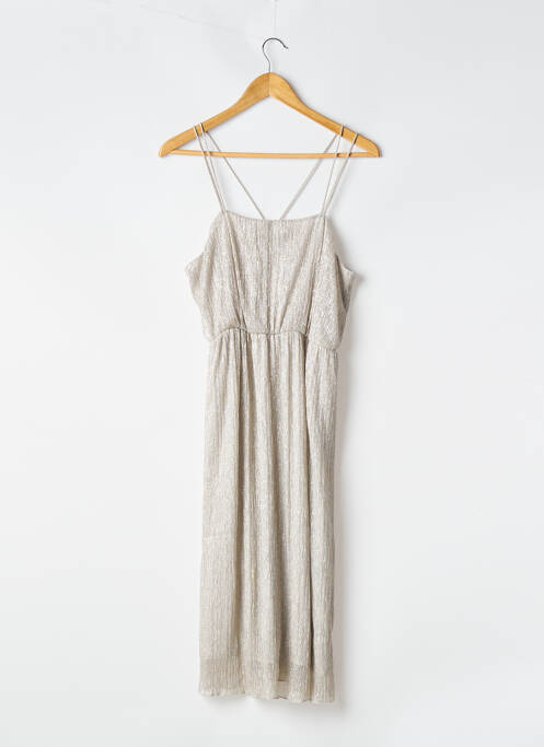 Rochie midi gri ZARA femeie