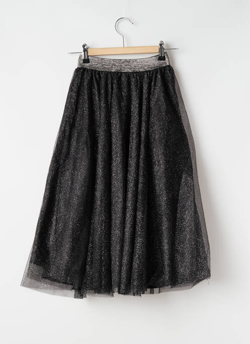 Fustă midi negru ZARA femeie