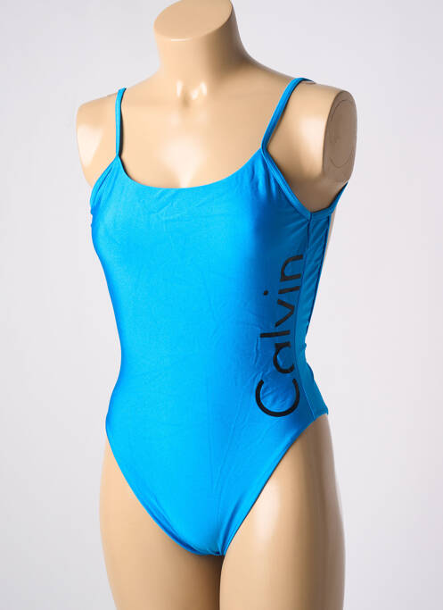 Costum de baie dintr-o singură piesă albastru CALVIN KLEIN femeie