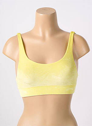 Sutien de costum de baie galben OFF DUTY BEACH CLUB femeie