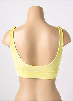 Sutien de costum de baie elasticitate sutiene galben OFF DUTY BEACH CLUB femeie
