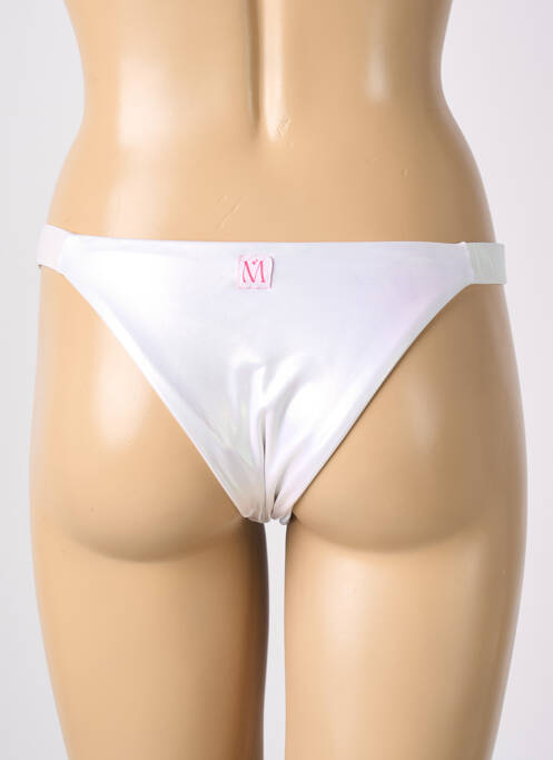 Chiloți de baie alb MISS OUT OF OFFICE femeie