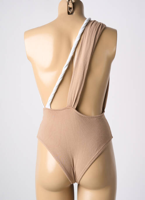 Costum de baie dintr-o singură piesă maro LUZ femeie