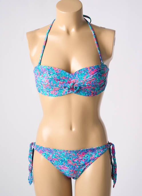 Costum de baie din două piese albastru DARJEELING femeie