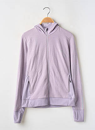 Jachete casual buzunare violet DECATHLON femeie