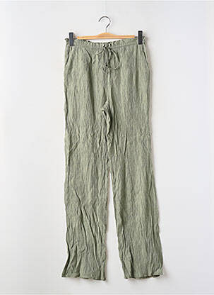 Pantalon drept verde ZARA femeie