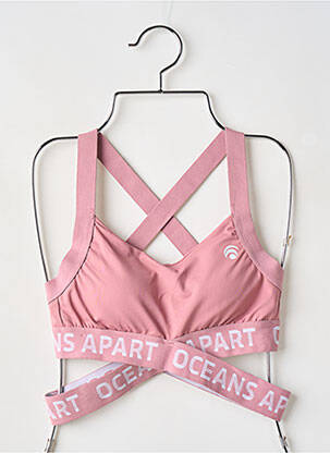 Sutien efect material satinat sutiene roz OCEANS APART femeie