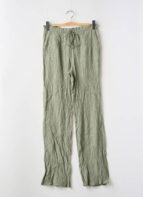 Pantalon drept verde ZARA femeie