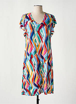 Rochie midi albastru MASSANA femeie