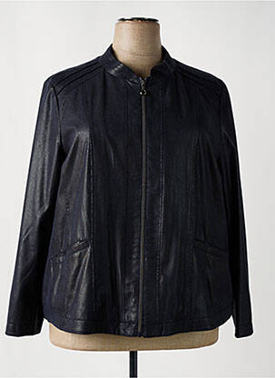 Geci din piele ecologică albastru REVER MILE femeie