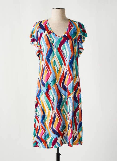 Rochie midi albastru MASSANA femeie