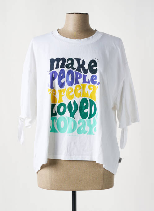 Tricou alb LEE COOPER femeie