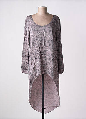 Tunică mâneci lungi violet GIA VENTOLA femeie