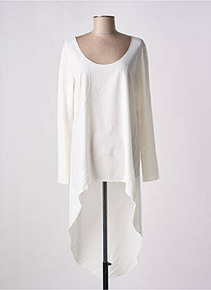 Tunică mâneci lungi alb GIA VENTOLA femeie