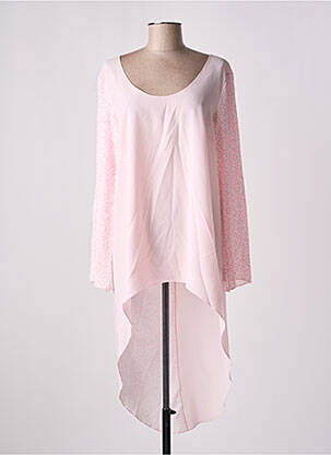 Tunică mâneci lungi roz GIA VENTOLA femeie