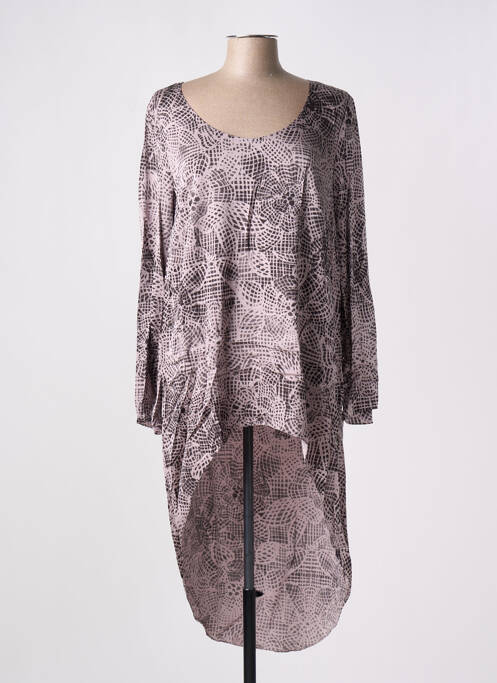 Tunică mâneci lungi violet GIA VENTOLA femeie