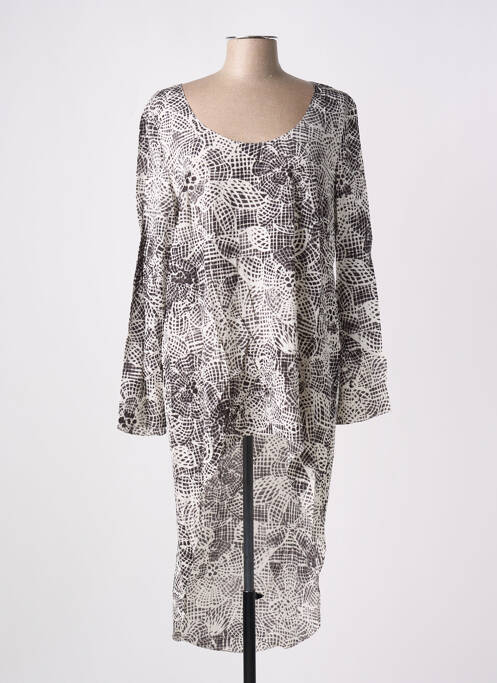 Tunică mâneci lungi alb GIA VENTOLA femeie