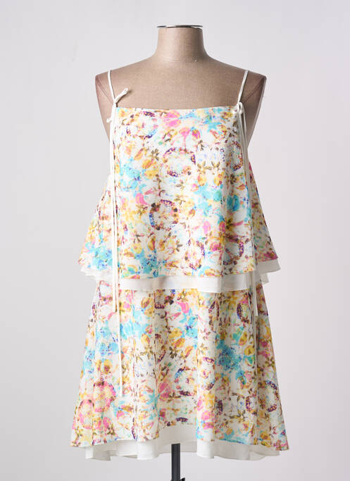 Rochie midi alb GIA VENTOLA femeie