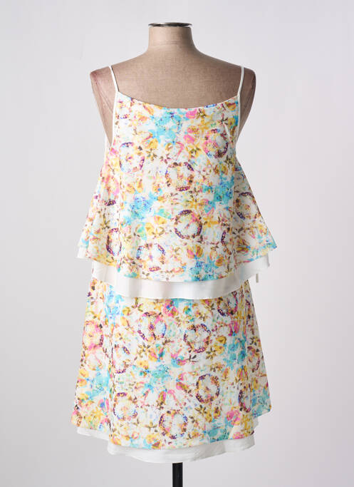 Rochie midi alb GIA VENTOLA femeie