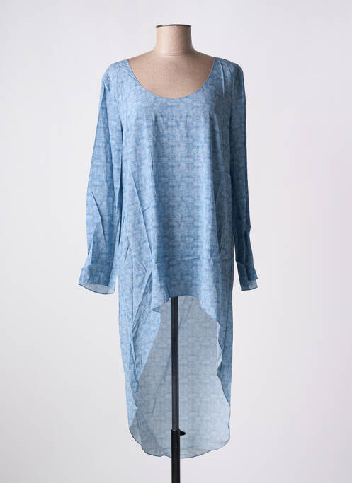 Tunică mâneci lungi albastru GIA VENTOLA femeie