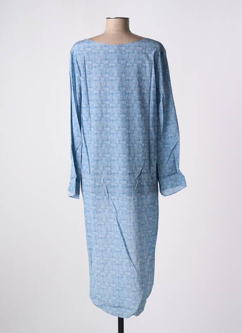 Tunică mâneci lungi albastru GIA VENTOLA femeie