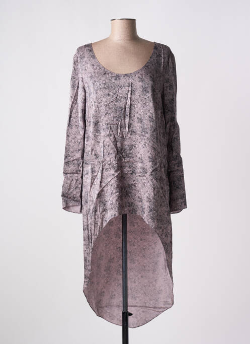 Tunică mâneci lungi violet GIA VENTOLA femeie