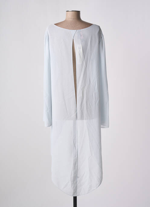 Tunică mâneci lungi imprimeu fantezie albastru GIA VENTOLA femme