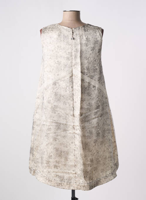 Tunică fără mâneci bej GIA VENTOLA femeie