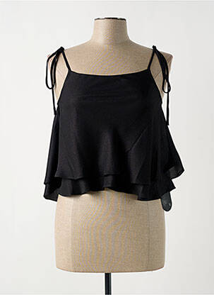 Top negru GIA VENTOLA femeie