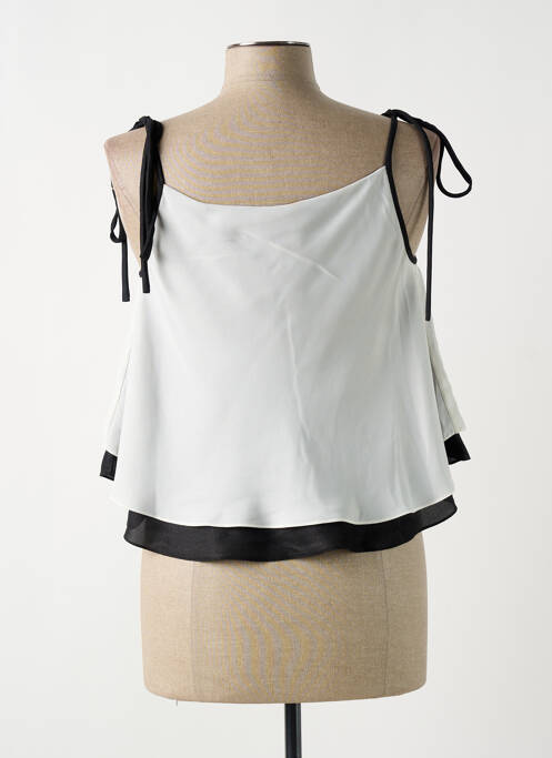 Top alb GIA VENTOLA femeie