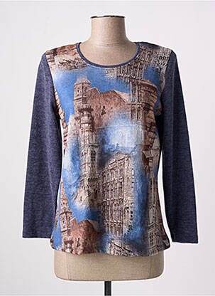 Pulover albastru NAYAT femeie